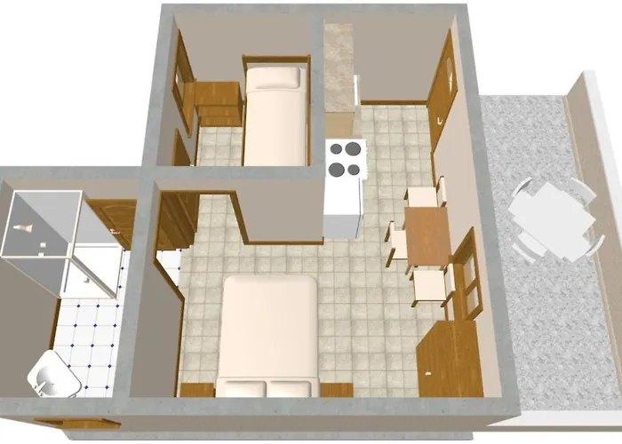 Seaside Secluded Apartments Lavdara, Dugi Otok - 435 Apartment