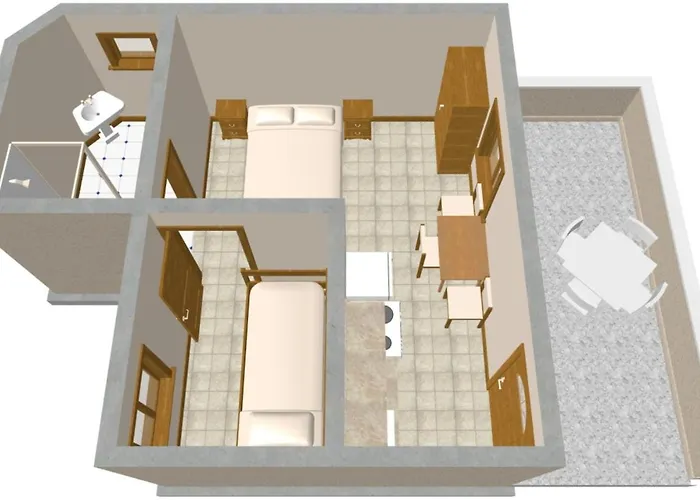 Seaside Secluded Apartments Lavdara, Dugi Otok - 435 Apartment