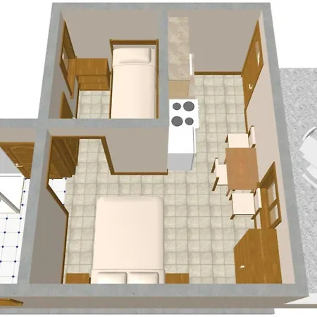 Seaside Secluded Lavdara, Dugi Otok - 435 Apartament